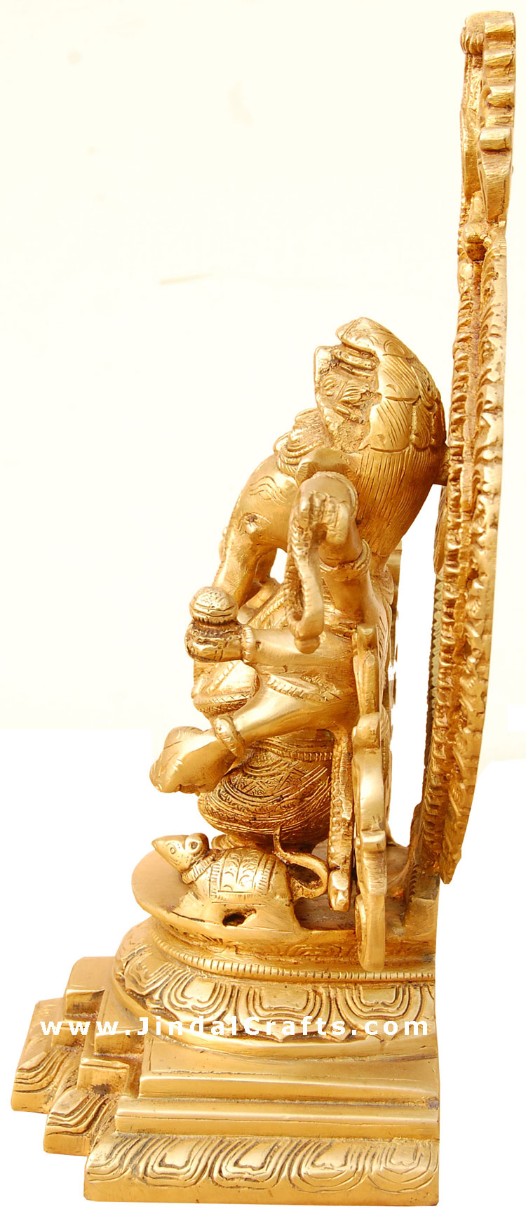 Ganesh - Hindu Religion Statue made from Brass India