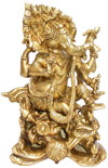 Lord Ganesh - Indian God Statue Hindu Handmade Artifact
