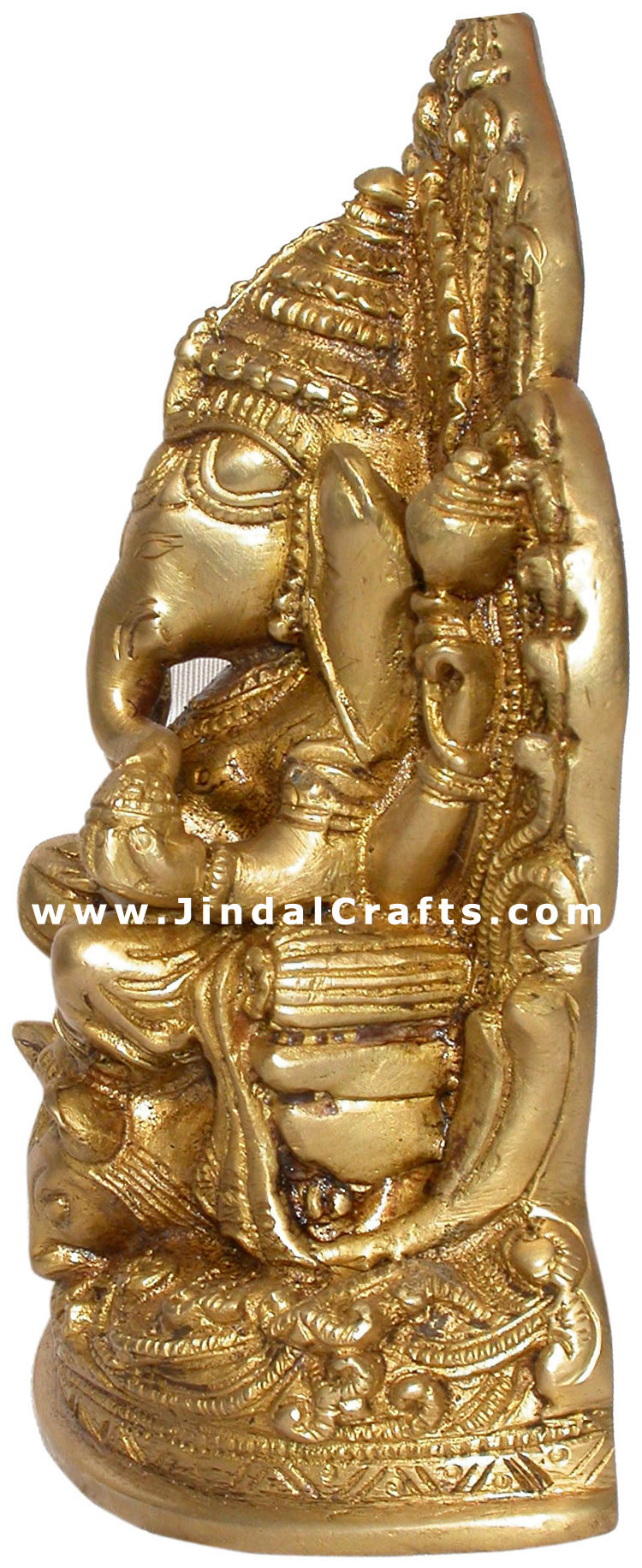 Hindu Lord Ganesha Handmade Religious Sculpture India