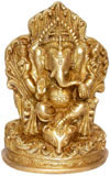 Hindu Lord Ganesha Handmade Religious Sculpture India