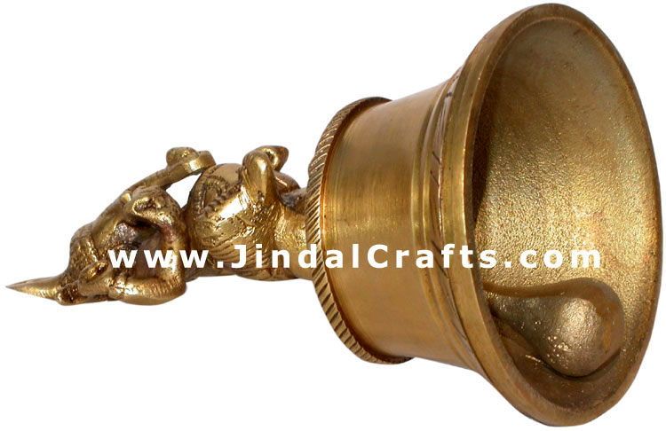 Ganesha Bell Hanging Hindu Religious Artifacts Idols Crafts India Handicrafts