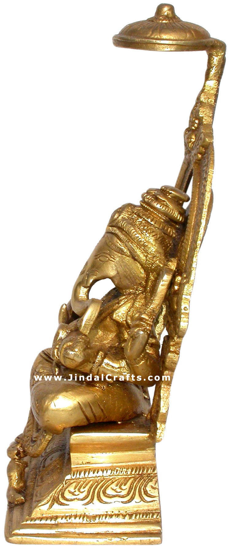 Lord Ganesh - Indian Handicrafts Brass Made Religious