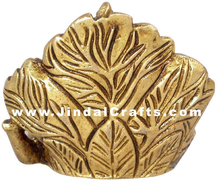 Indian God Ganesha Hand Crafted Brass Statue Idol India