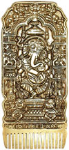 Lord Krishna Ganesha Indian God Sculpture Rare Artifact