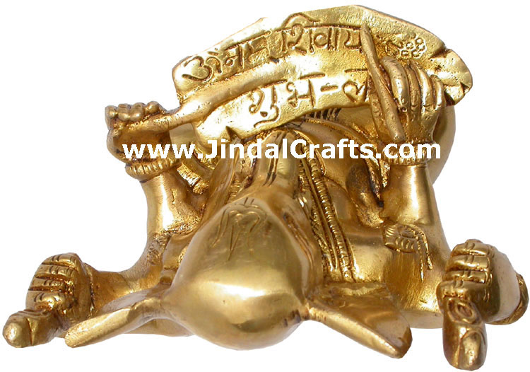 Ganesha Writing Mahabharat Hindu Religious Gods Statue Hindu Religious Gods