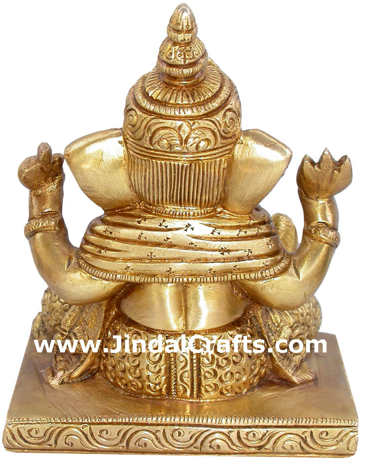 Ganesha Statues Religious Hindu Sculptures India Crafts