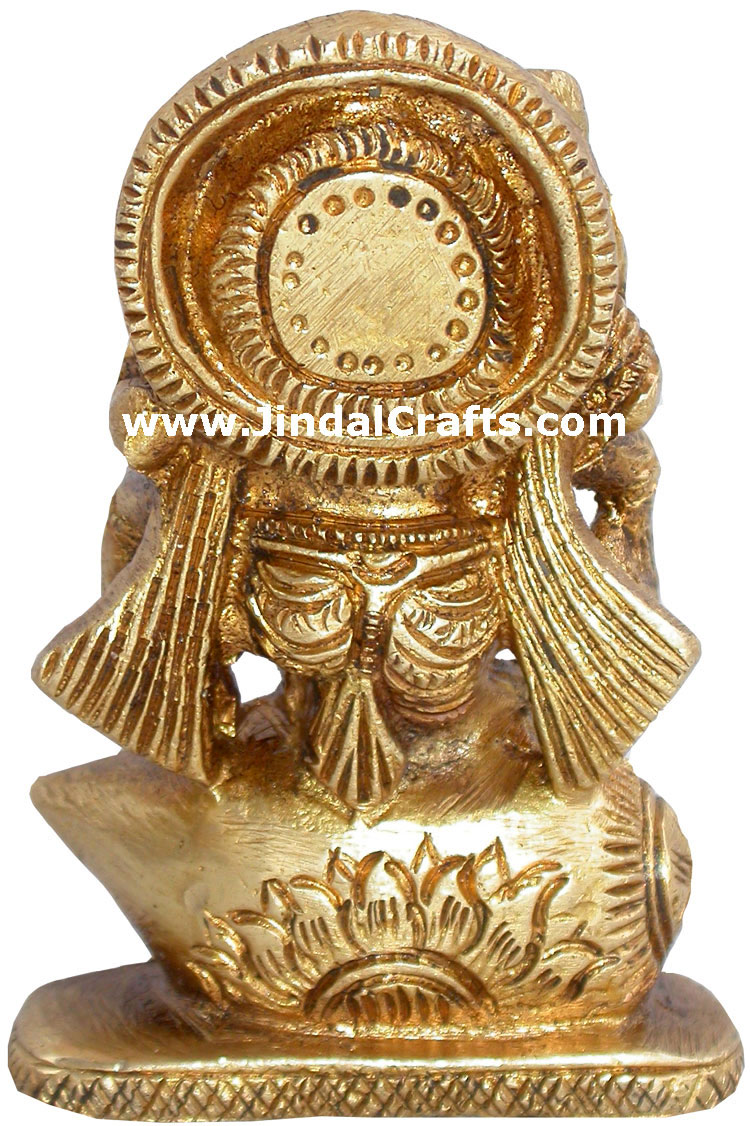 Ganesha on Conch Shankh Hindu Religious Statues India Sculpture Idol Hindu Arts