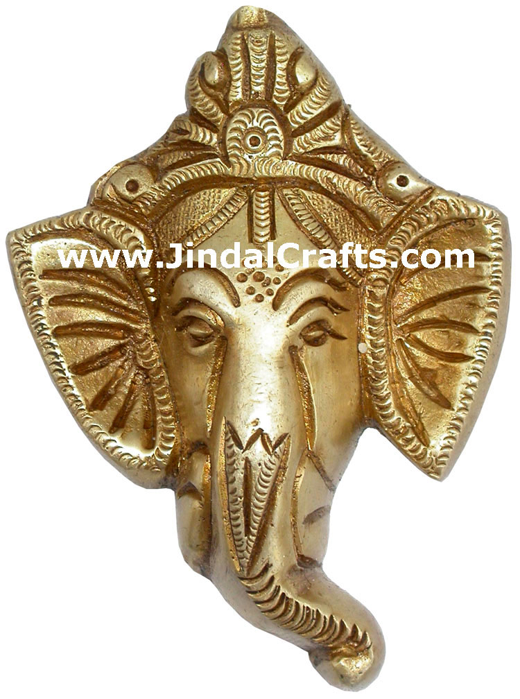 Ganesha Wall Hanging Home Decor Figures India Artifacts