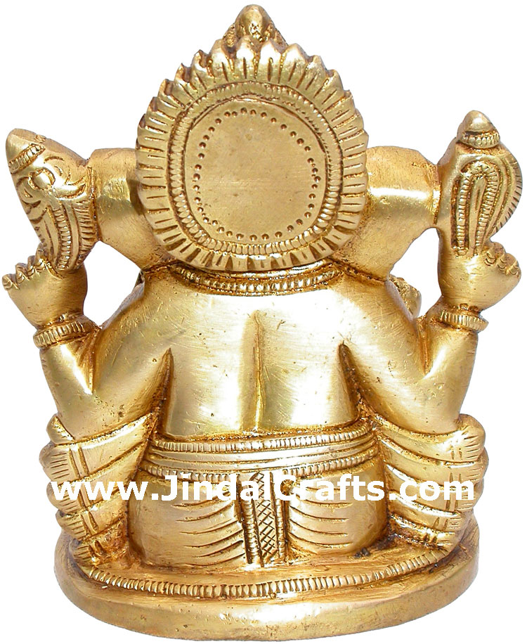 Ganesha Sculpture Indian Hindu Religious God Figure Art