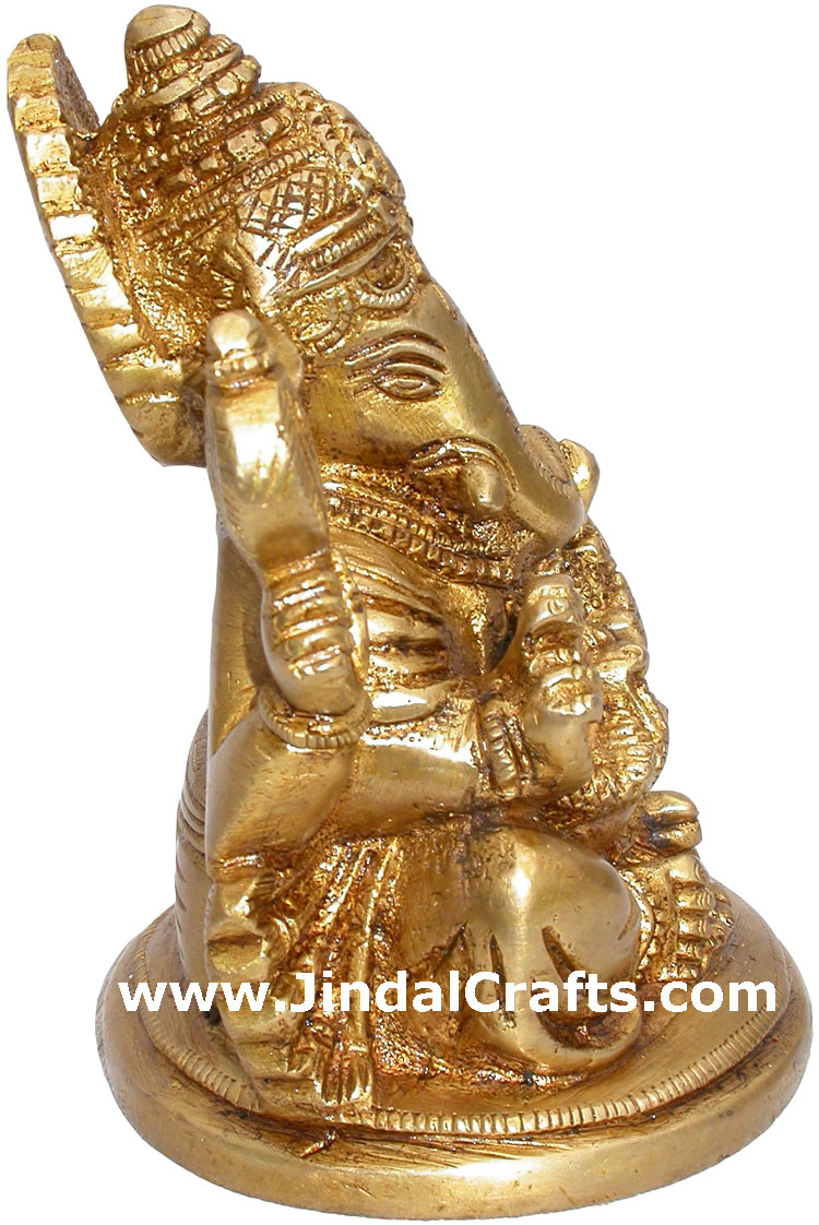 Ganesha Sculpture Indian Hindu Religious God Figure Art