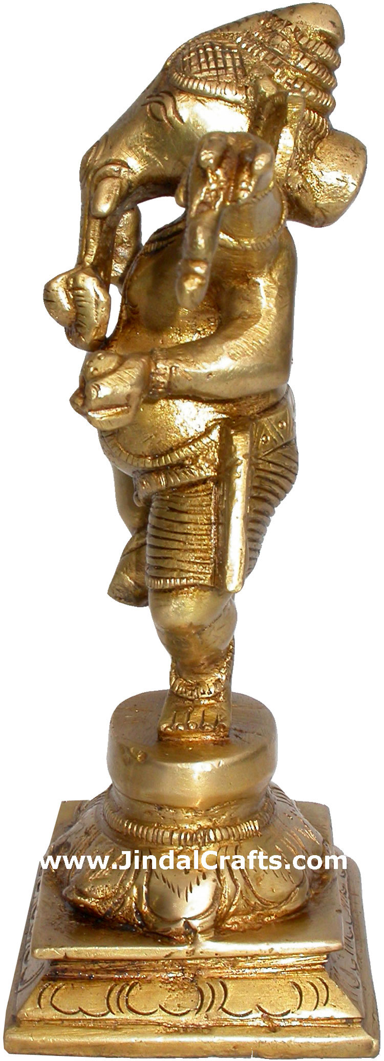 Ganesha Statue Brass Indian God Figure Hindu Religion