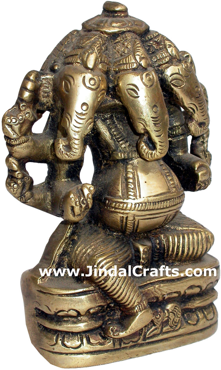 Ganesha Figure Indian God Hindu Religious Artifact Gift