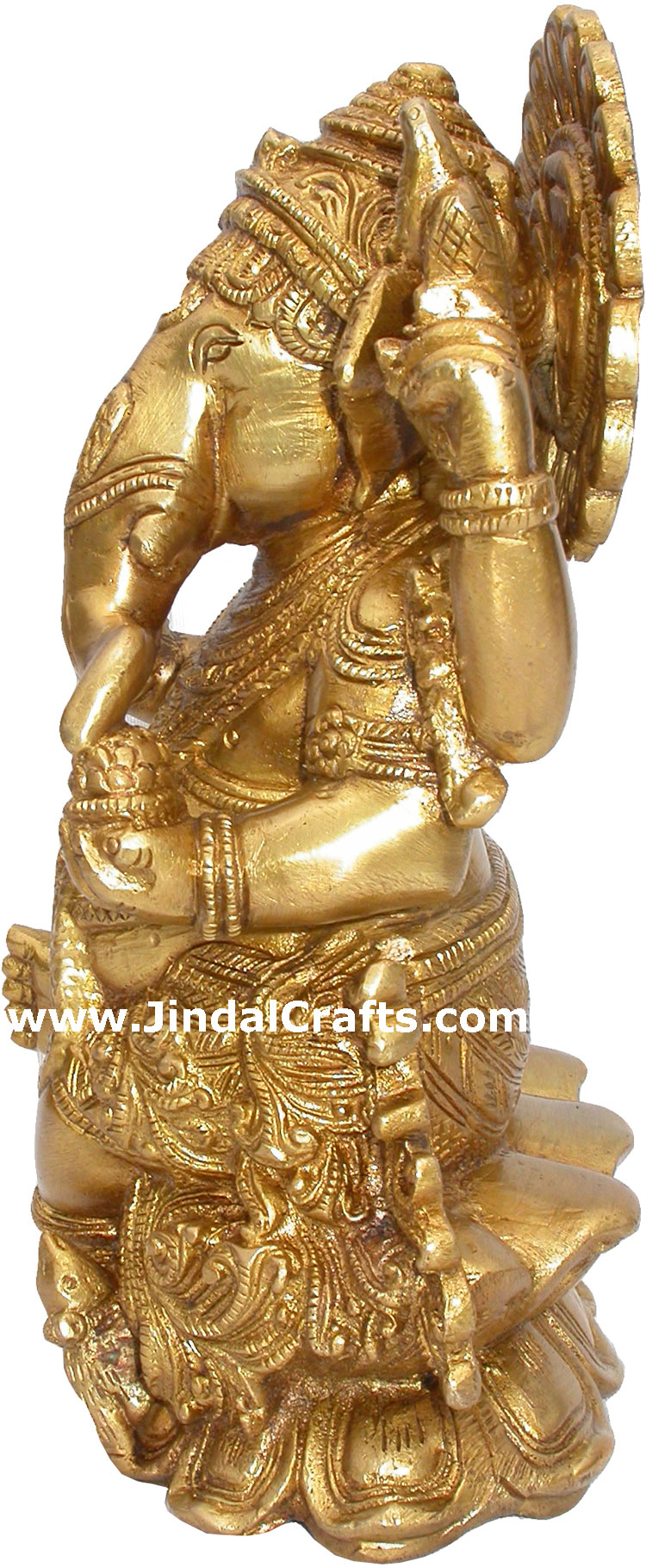 Ganesha Metal Statues Hindu Religious Sculpture Figures