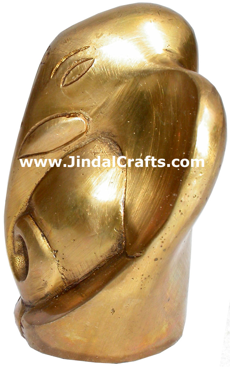 Ganesha Figure Brass Statue Indian Gods Sculptures Gift