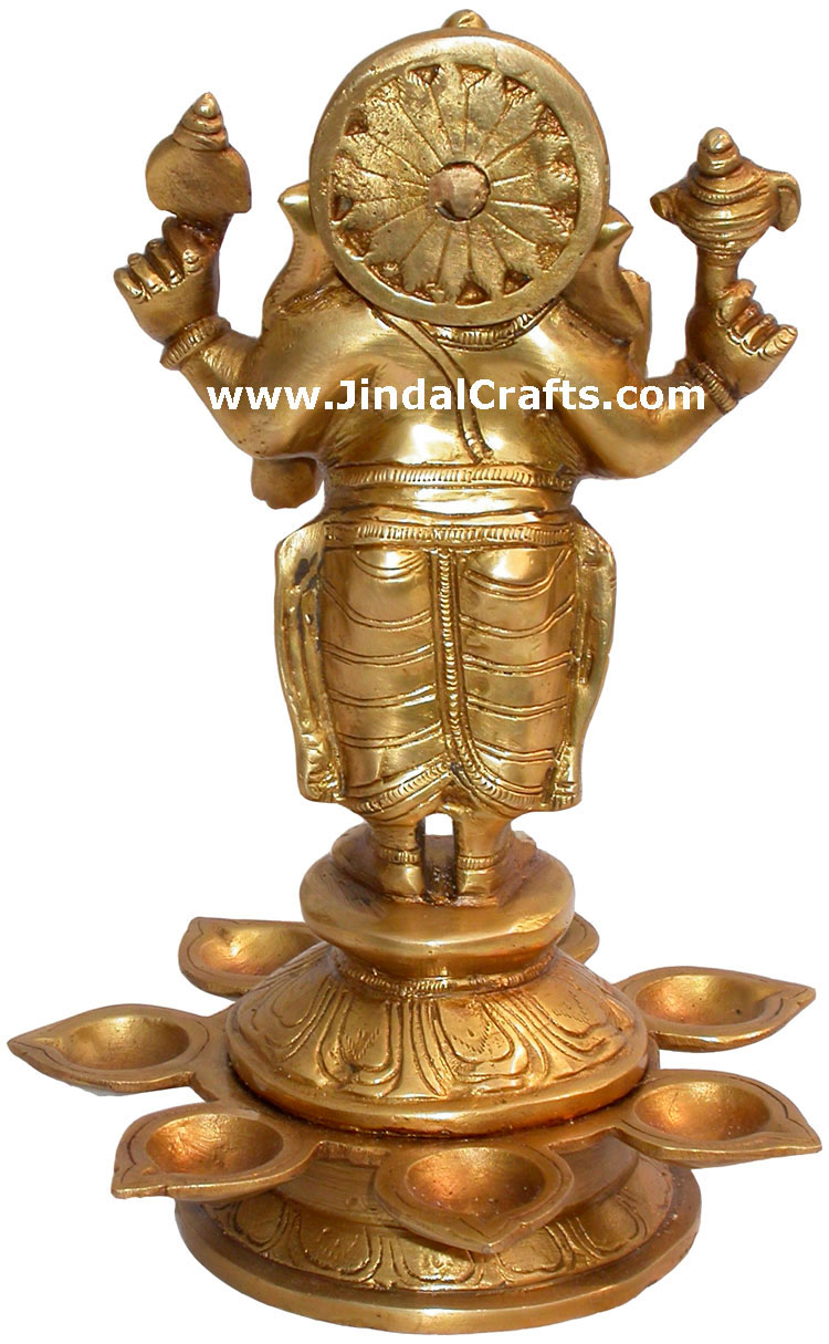 Ganesha Lamps Diya Deepaks Lighting Hindu Diwali Crafts