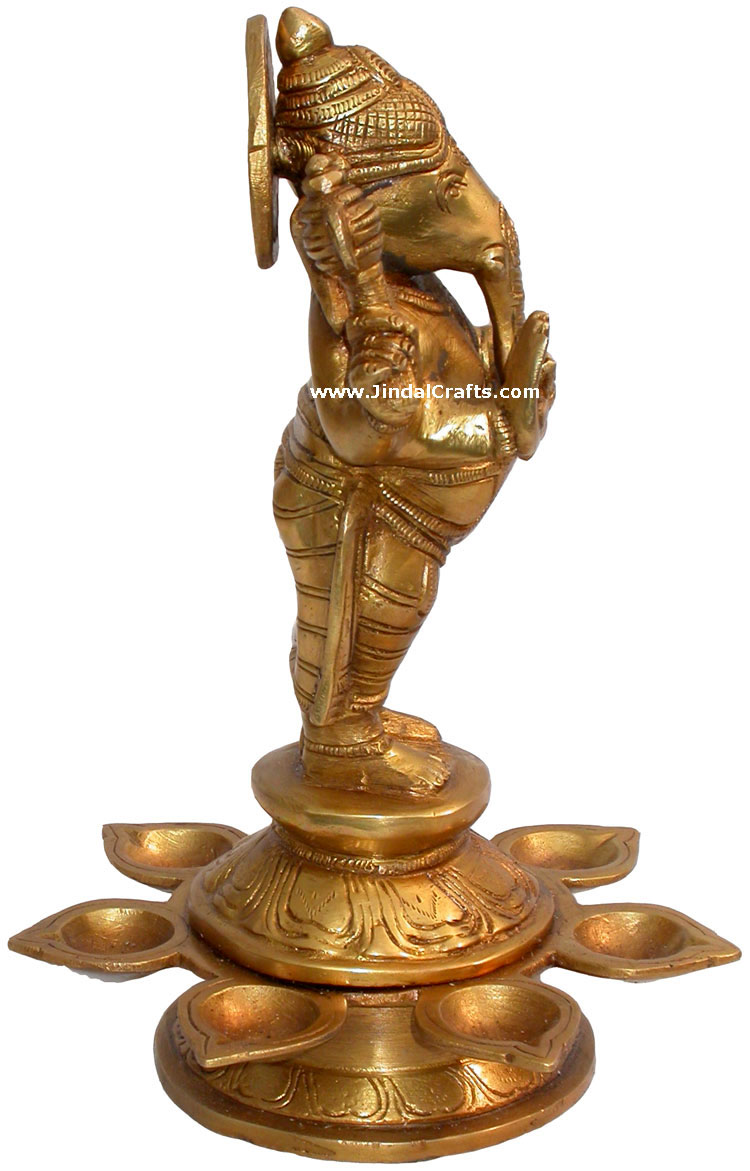 Ganesha Lamps Diya Deepaks Lighting Hindu Diwali Crafts