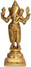 Ganesha Statue Figure Indian God Hindu Religious Crafts