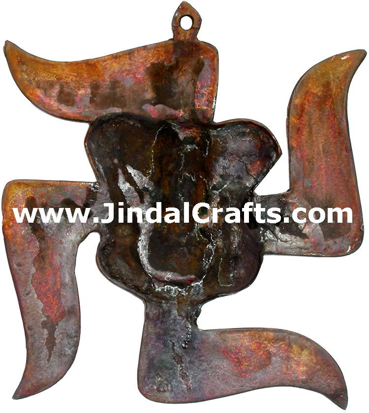 Ganesha - Hand Carved Indian Art Craft Handicraft Home Decor Aluminium Figurine
