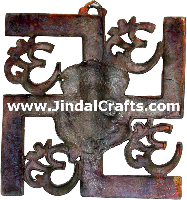 Ganesha - Hand Carved Indian Art Craft Handicraft Home Decor Aluminium Figurine