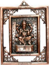 Ganesha - Hand Carved Indian Art Craft Handicraft Home Decor Aluminium Figurine