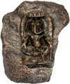 Unique Hand Carved Stone Lord Ganesha Figure Indian Art