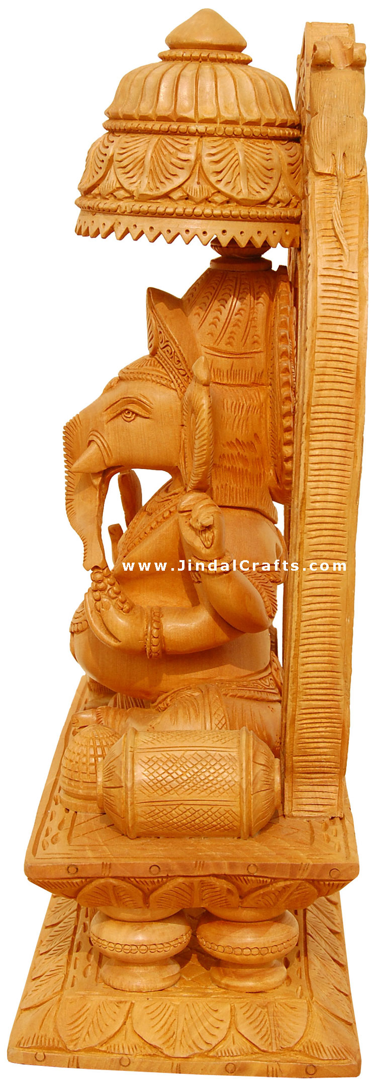 Handcrafted Ganesh - Indian Religious Artifact Home Art