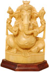 Ganesha - Handcrafted Hindu Sculpture Indian Fine Art Lord Ganpati Religious