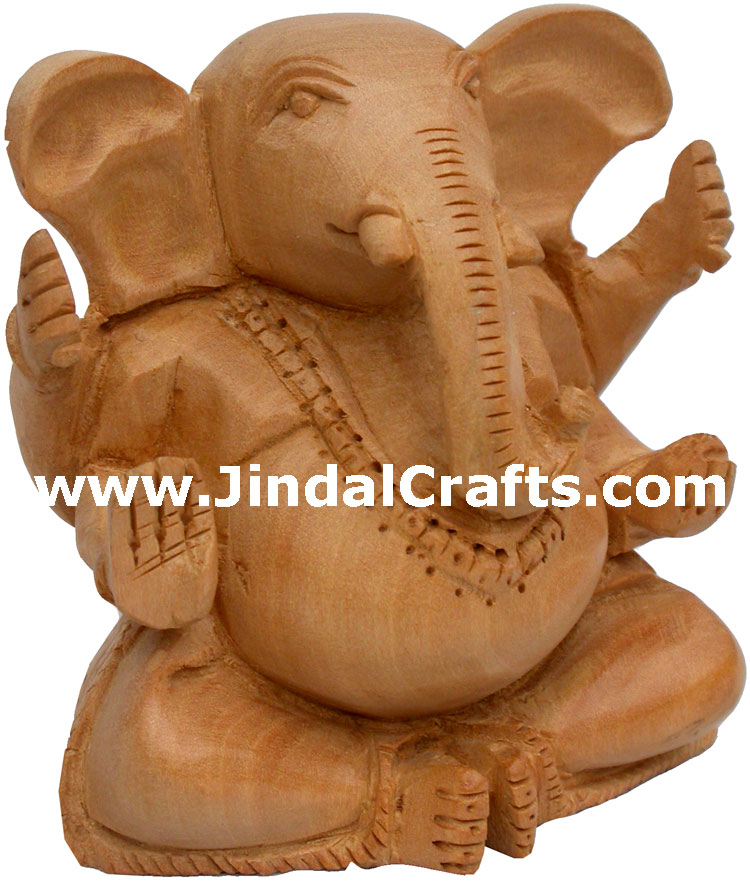 Appu Ganesh Hand Carving India Religious Statue Arts
