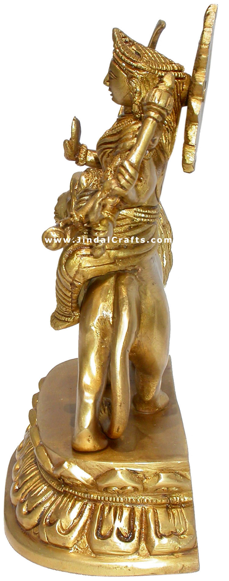 Durga Ji Indian Goddess Handmade Brass Artifact Hindu
