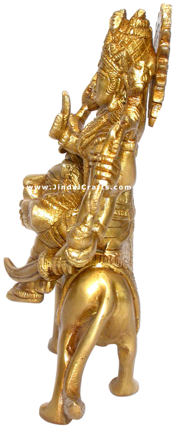 Mata Durga Shera - Hindu Religious Statue Art India