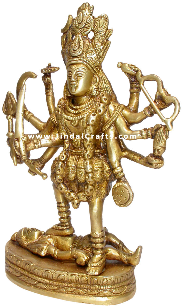 Mata Kali Hindu Religious Sculpture Handicraft India