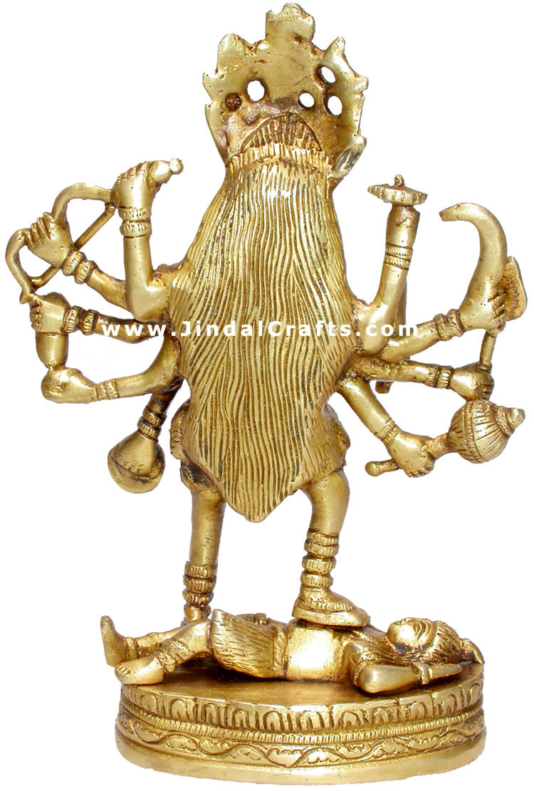 Mata Kali Hindu Religious Sculpture Handicraft India