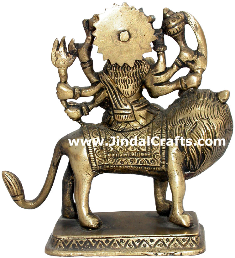 Maa Durga Goddess Vaishno Hindu Figurine Statue Idol Sculpture India Hindu Craft
