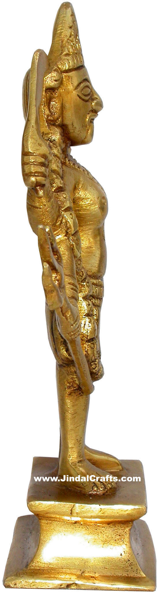 Handmade Brass Statue of Maa Kali India Brassware Handicraft Art Craft