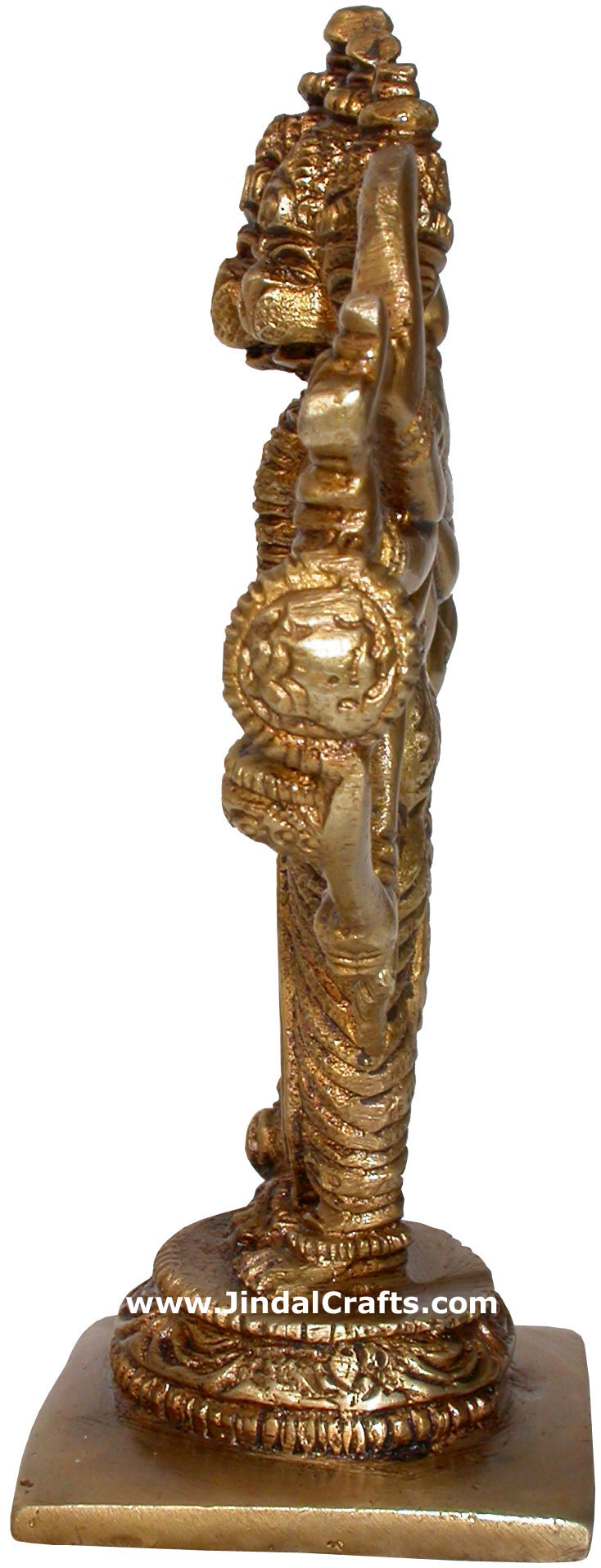Hindu Deities God Garud India Brass Carving Artefact