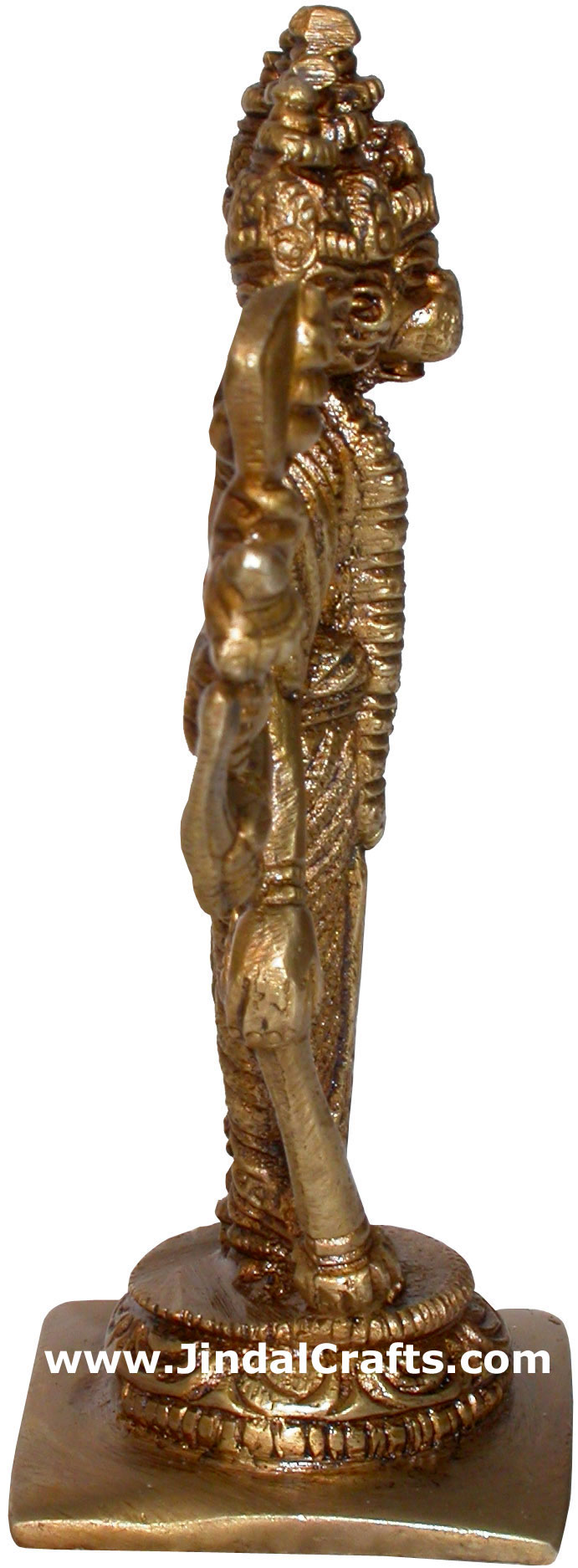 Hindu Deities God Garud India Brass Carving Artefact