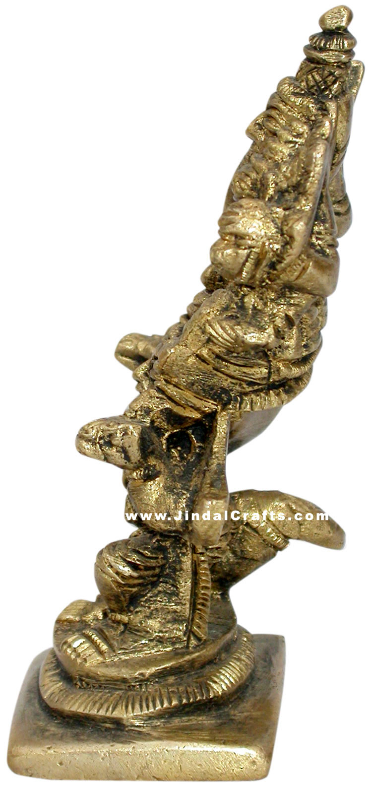 Garud Vishnu Lakshmi India Gods Goddesses Brass Perumal