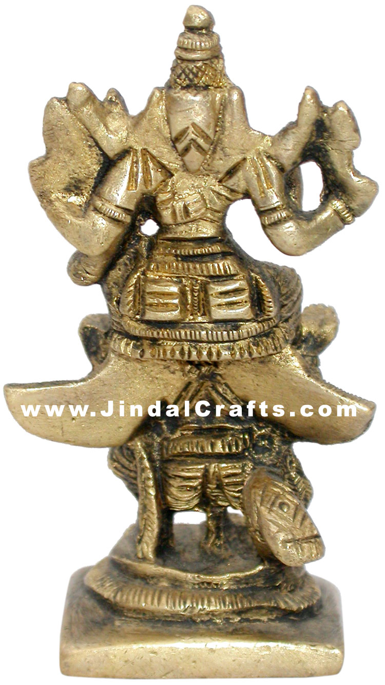 Garud Vishnu Lakshmi India Gods Goddesses Brass Perumal
