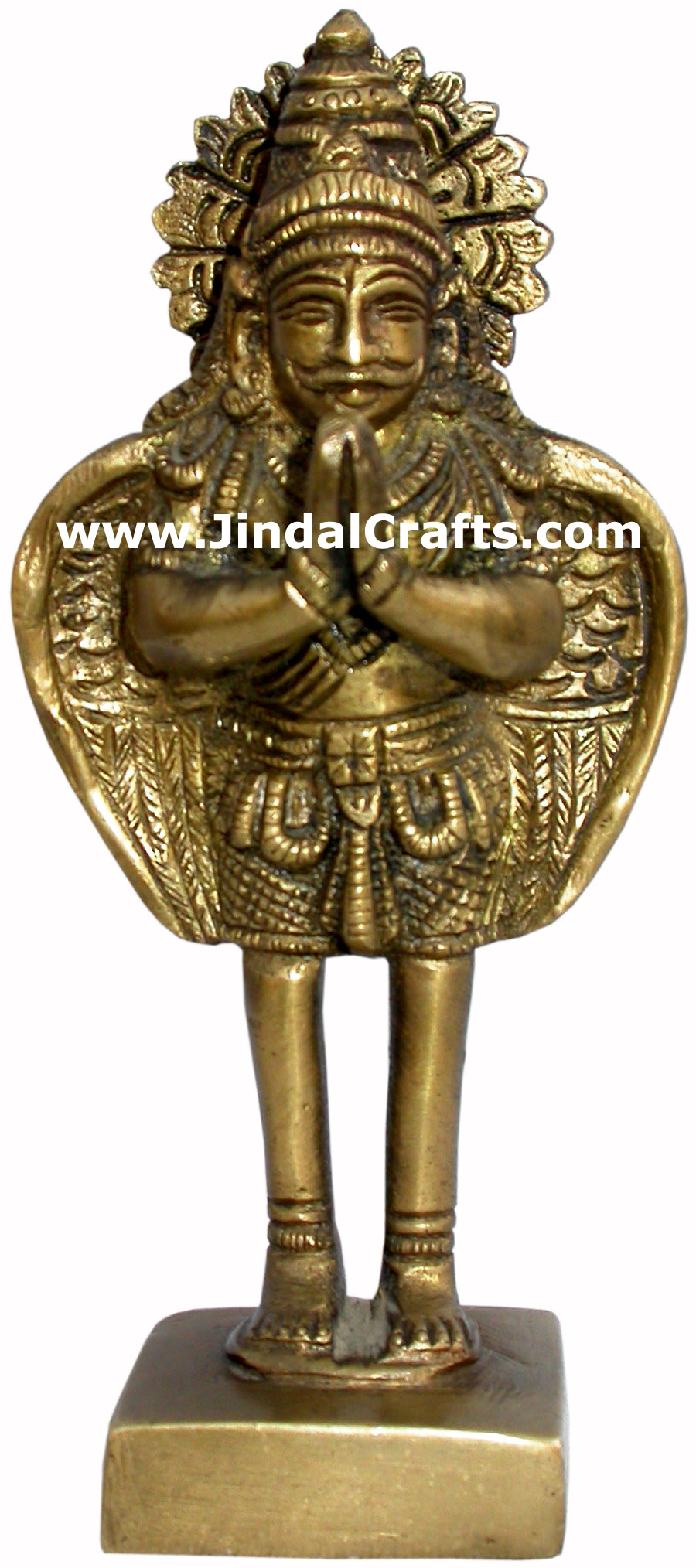 Garud - Hand Carved Indian Art Craft Handicraft Home Decor Brass Figurine
