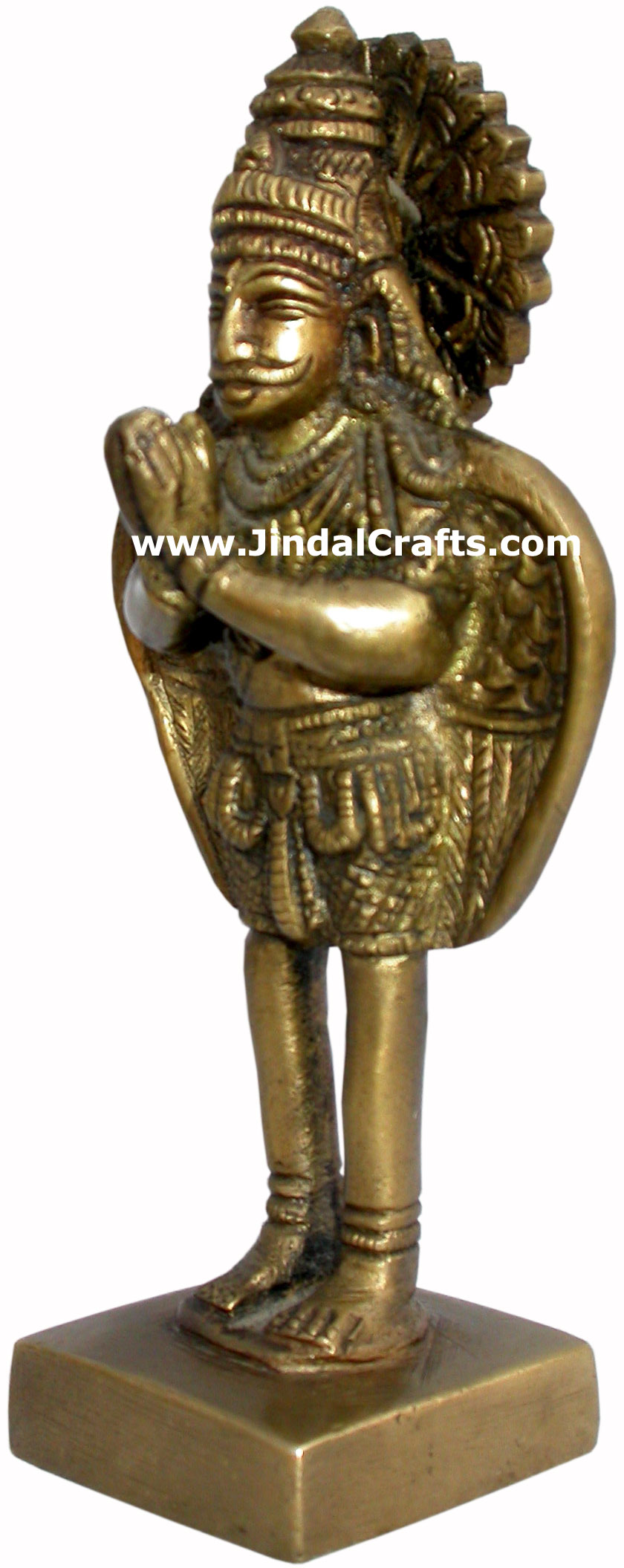 Garud - Hand Carved Indian Art Craft Handicraft Home Decor Brass Figurine