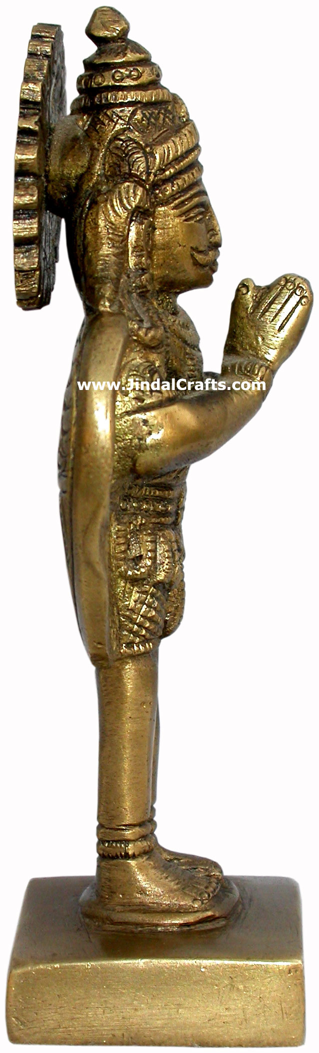 Garud - Hand Carved Indian Art Craft Handicraft Home Decor Brass Figurine