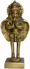 Garud - Hand Carved Indian Art Craft Handicraft Home Decor Brass Figurine