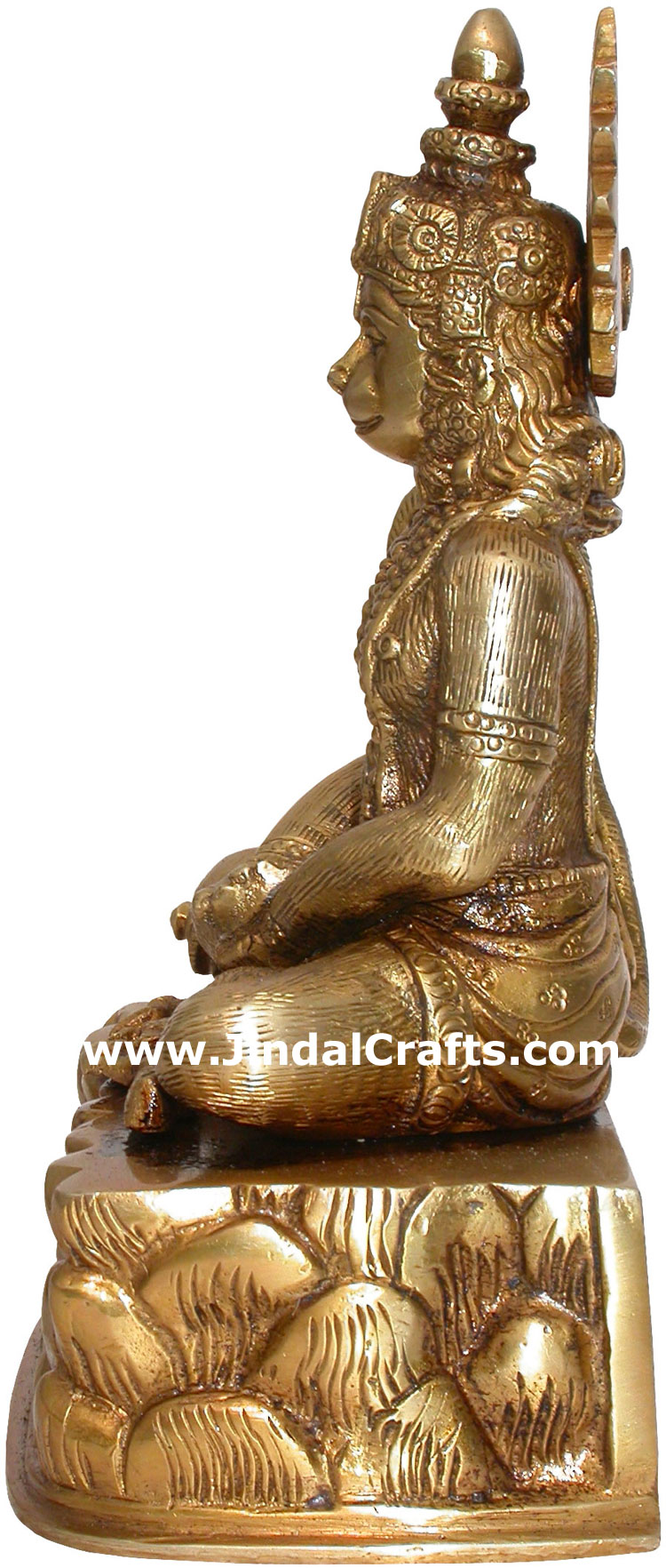 Hindu Deities Veer Hanuman India Brass Carving Artefact