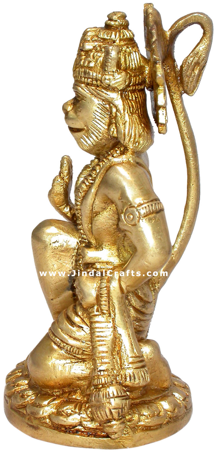 Veer Hanumaan Hindu Religious Statue India Art