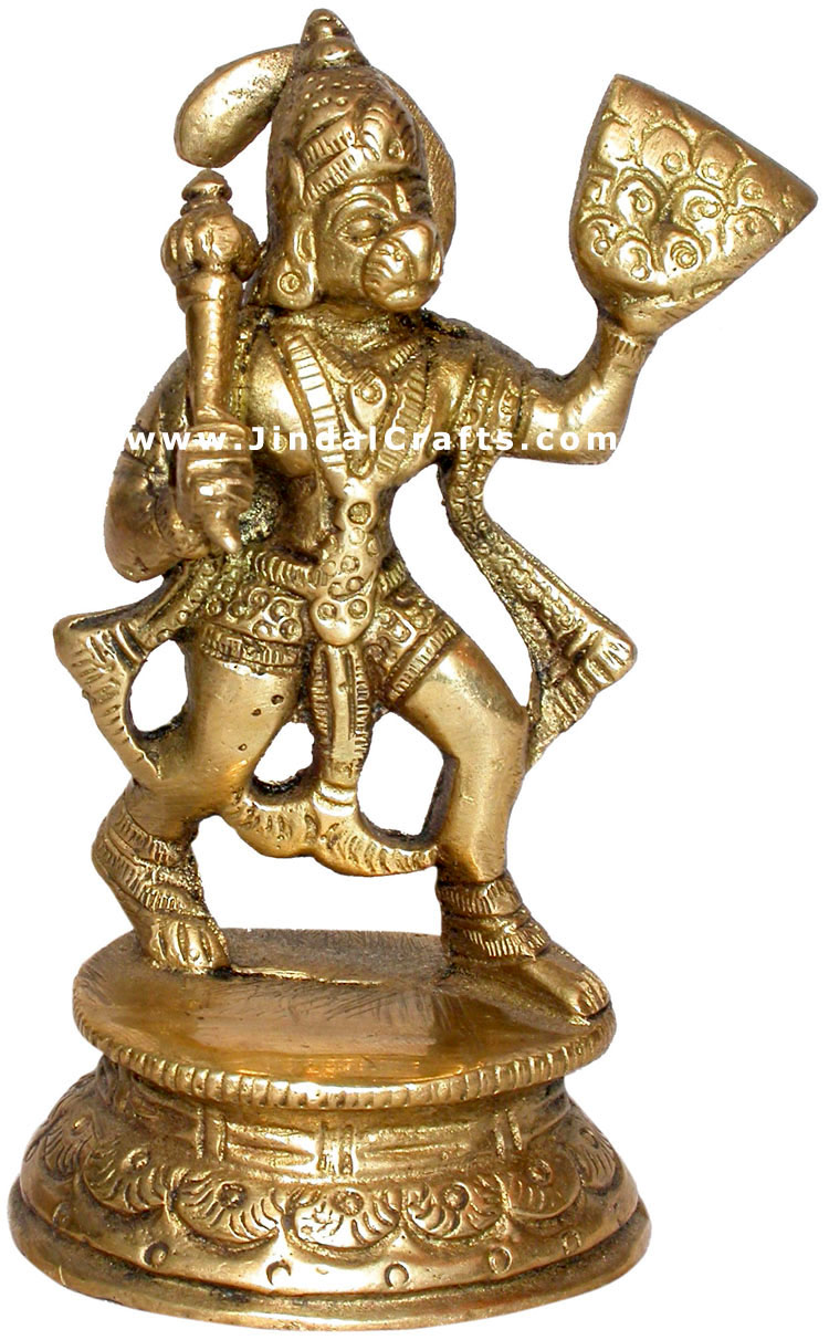 God Hanumaan Ram Hindu Religious Statue India Artifact