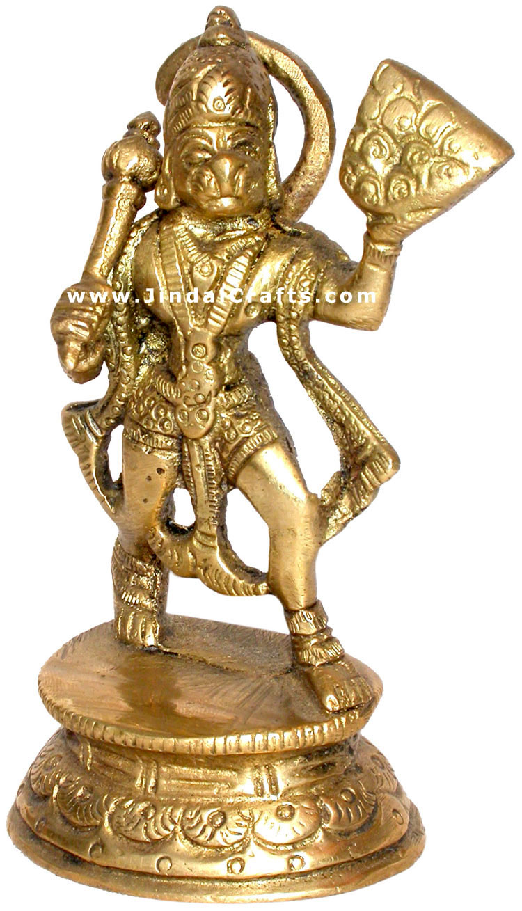 God Hanumaan Ram Hindu Religious Statue India Artifact