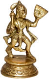 God Hanumaan Ram Hindu Religious Statue India Artifact