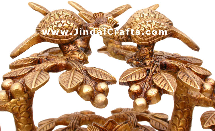 Lord Krishna - Brass Made Hindu God Religious Statue