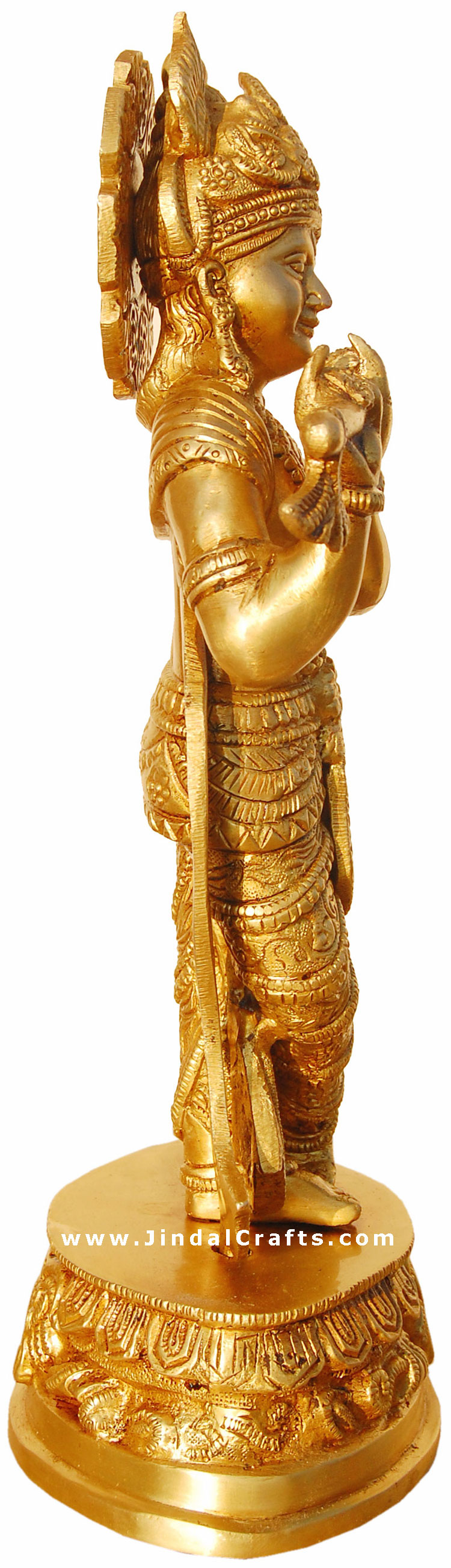 Lord Krishan Hindu Religious Figurine from India