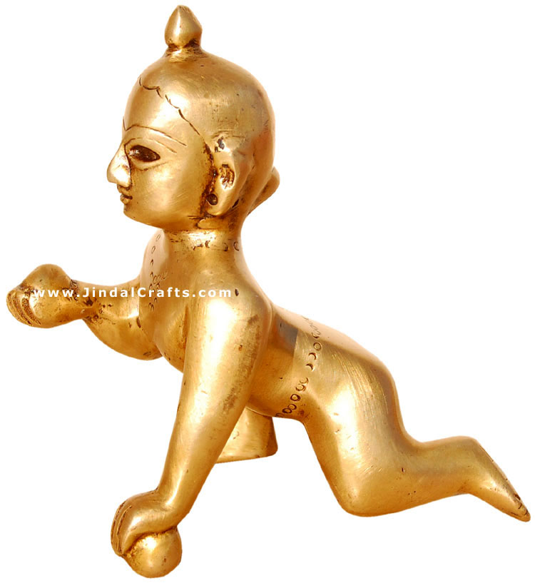 Laddoo Gopal Bal Gopal Krishna Idol Indian Hindu God